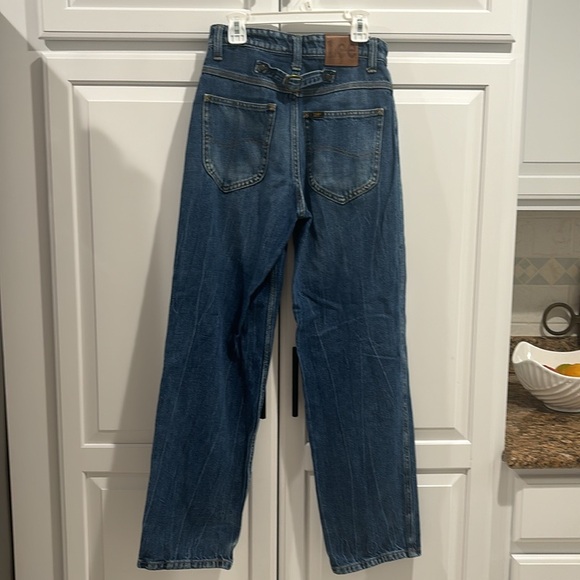 Lee High waisted Mom wide leg jeans 26 waist - Picture 2 of 4